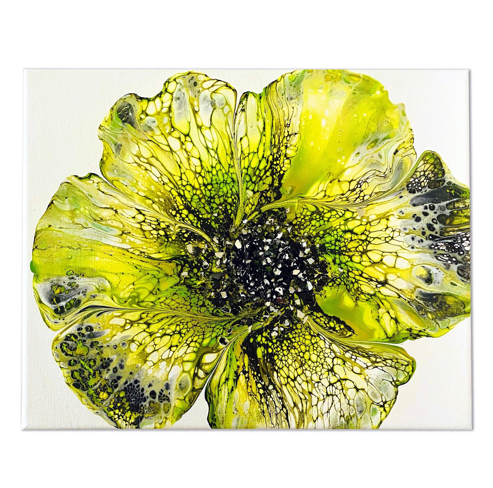 Acrylic Pouring- Beautiful Blooms Art Class. Thurs 12.18.25 @ 5:30P