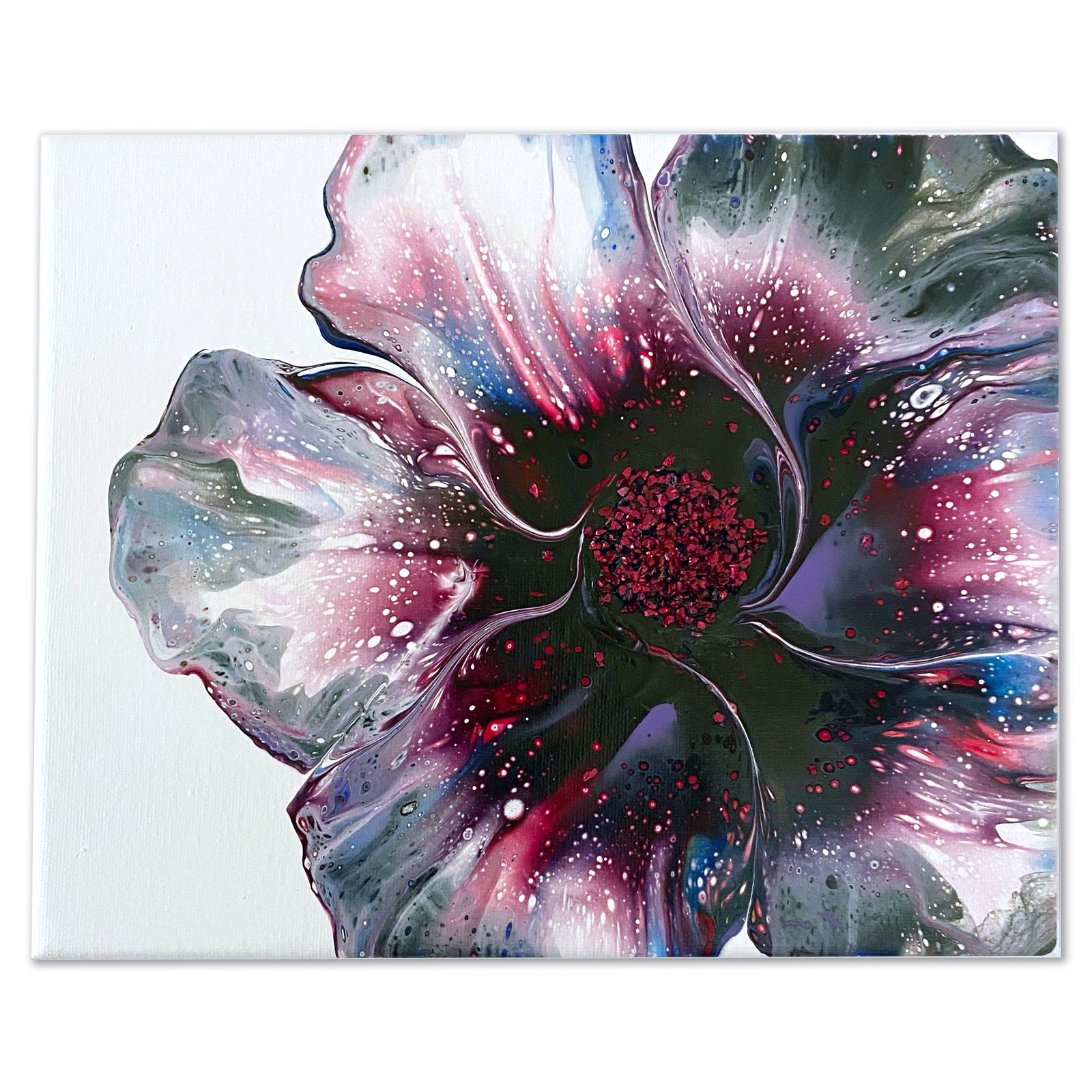 Acrylic Pouring- Beautiful Blooms Art Class. Thurs 12.18.25 @ 5:30P