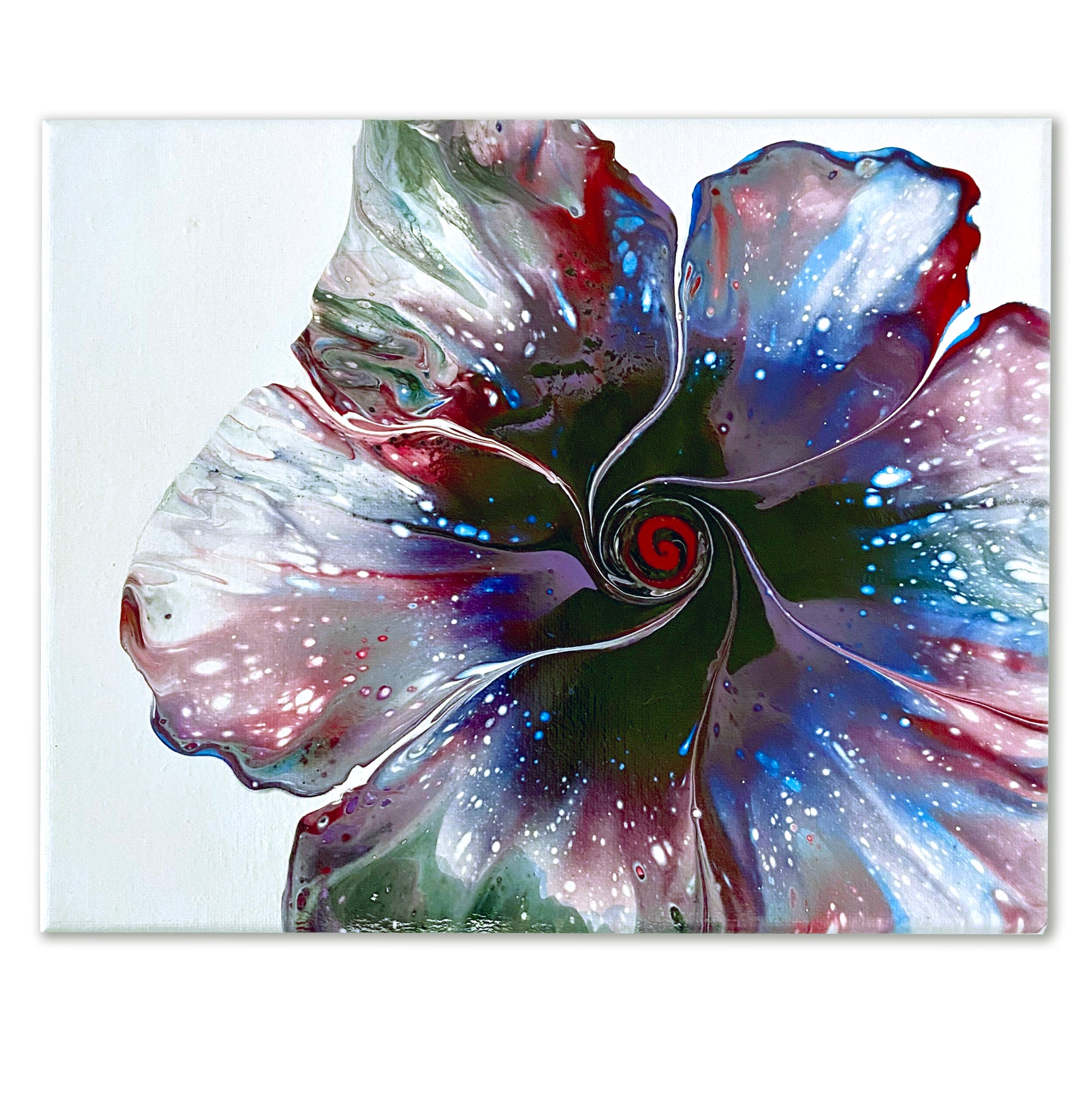 Acrylic Pouring- Beautiful Blooms Art Class Sat. 12.14.24 @3P