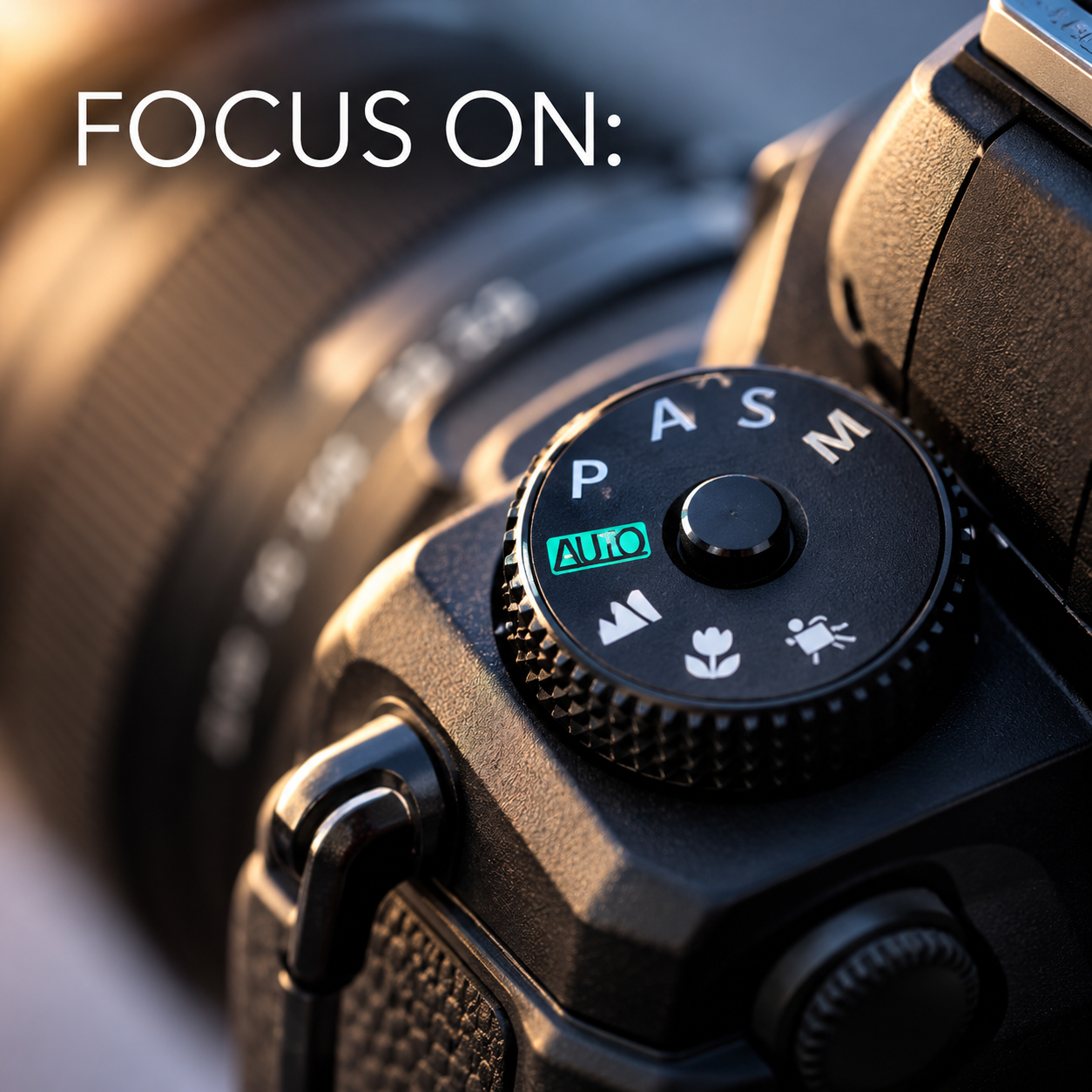 Focus On: Exposure Basics & Camera Modes Photography Class - Wed. 12.2.26 @ 6P