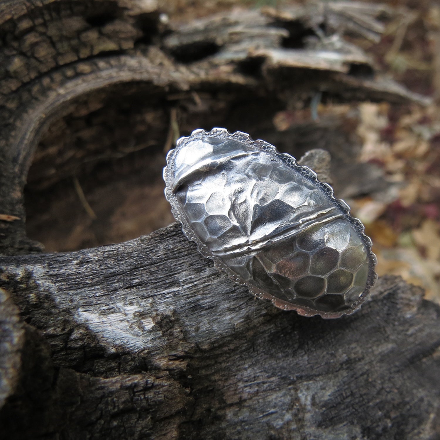 fold form chrysalis ring