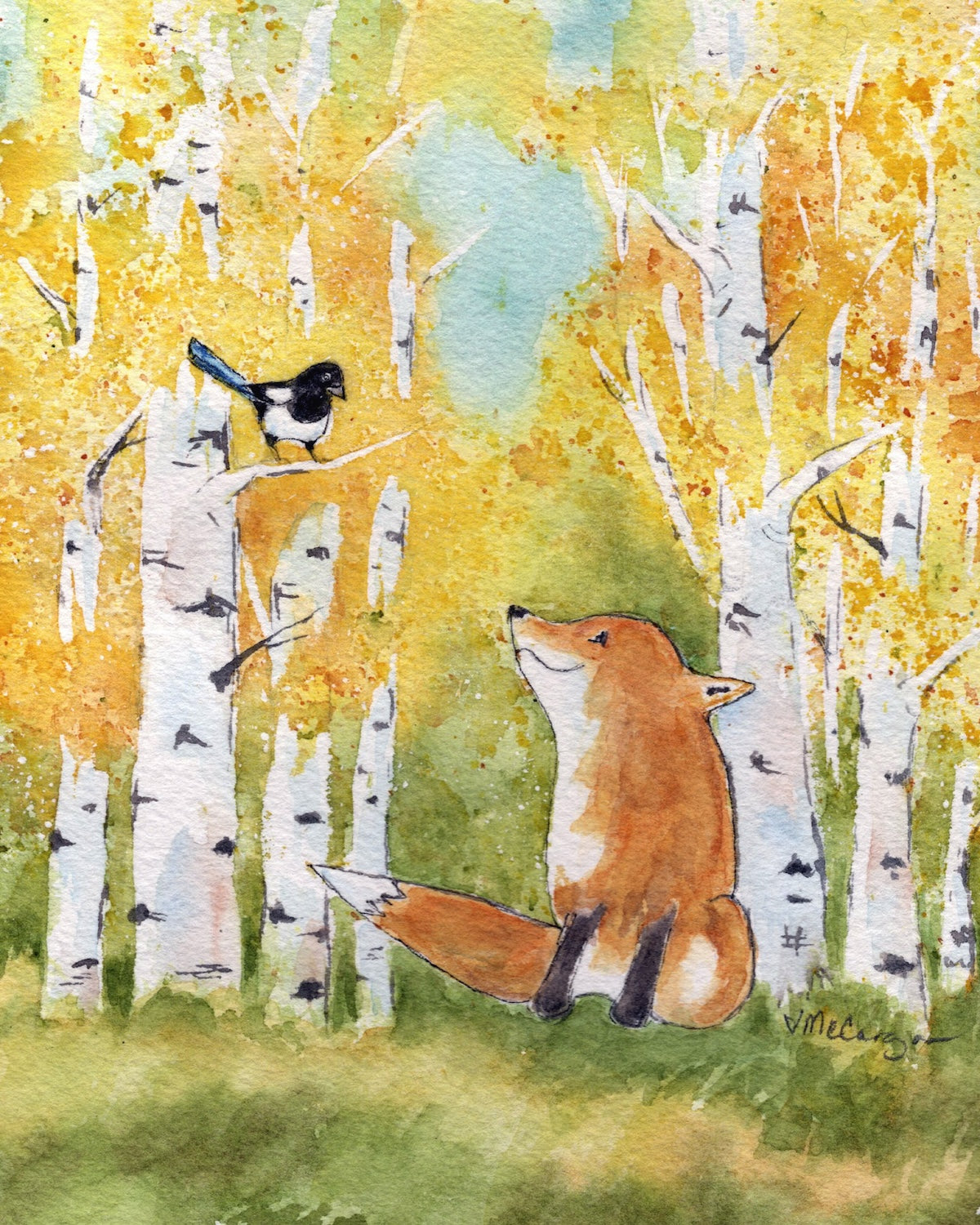 Fox and Magpie Fall Aspens-POD