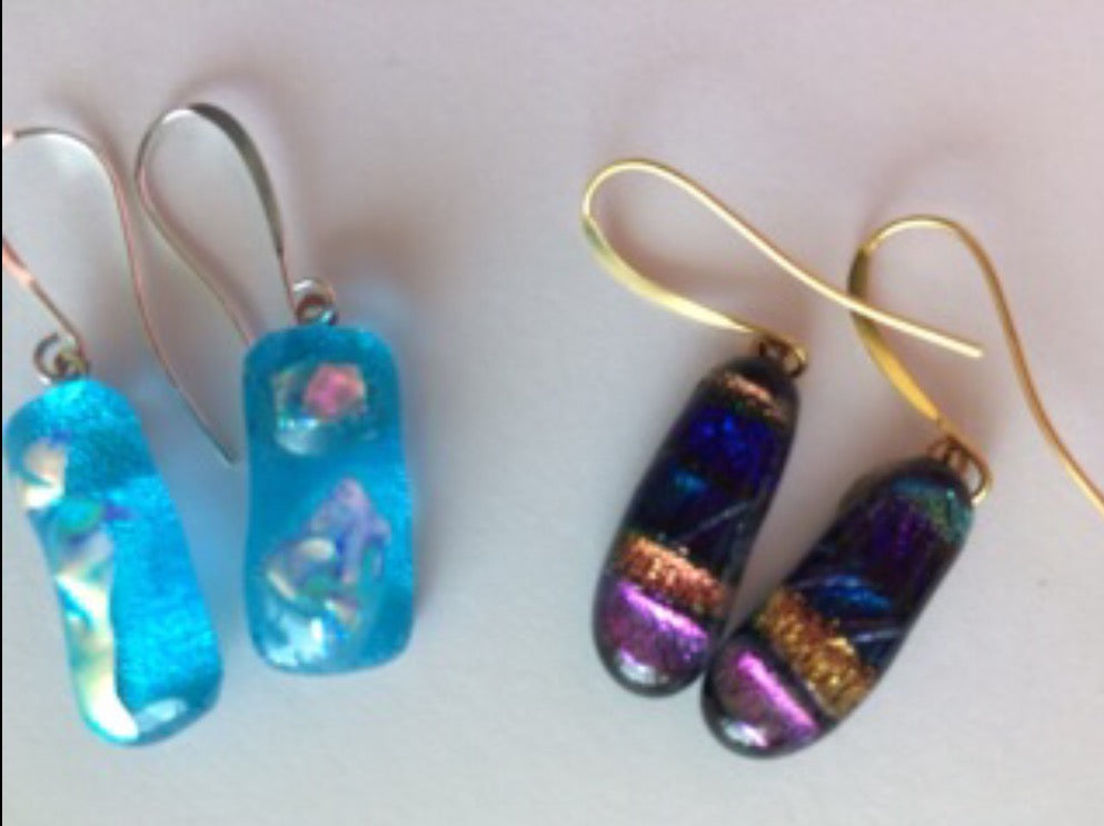 Dichroic Glass Jewelry Art Class  -Fri. 2.13.26 @ 3:00P