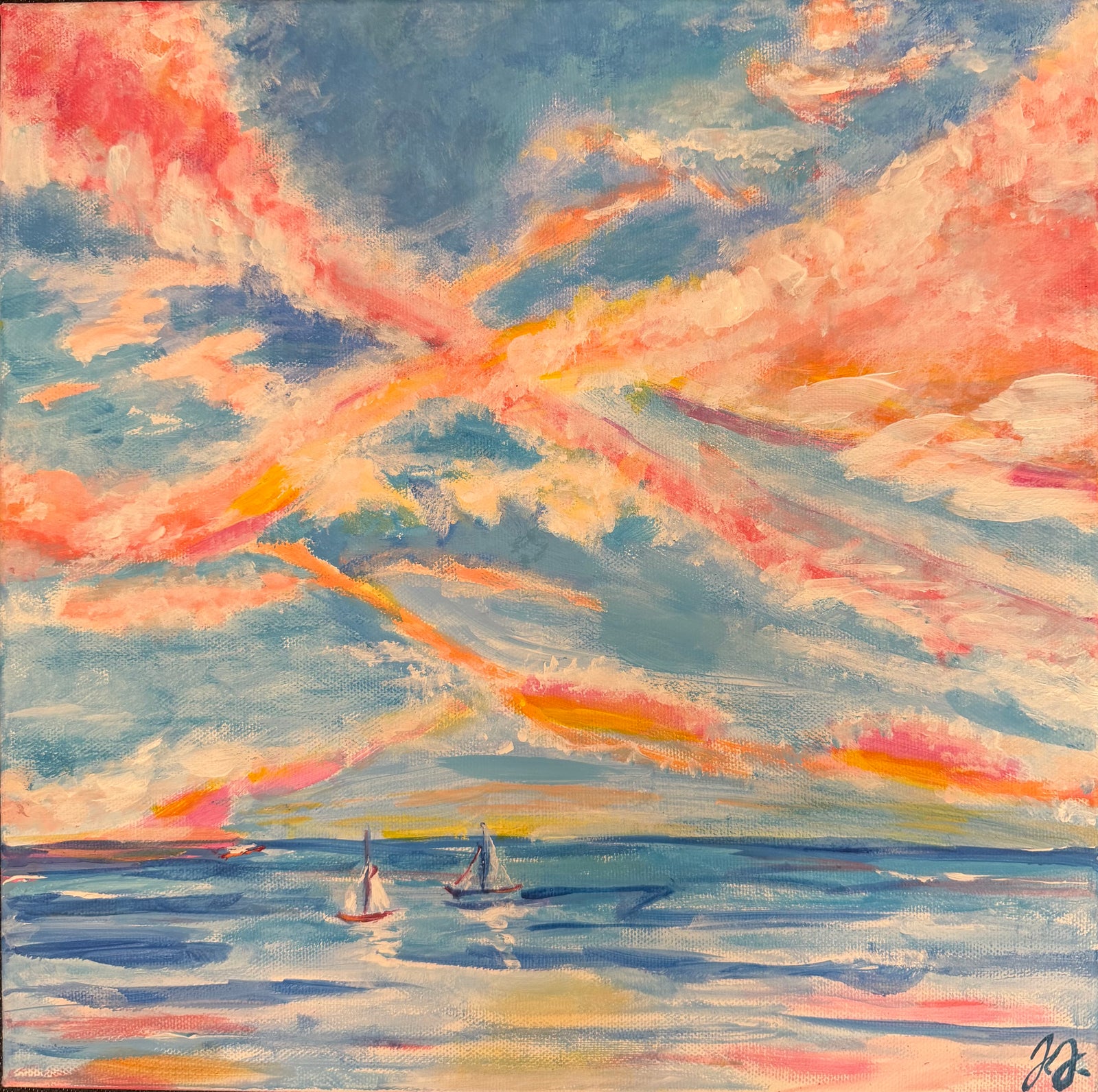 Morning Glow Art Class with Sarah Sun. 9.13.26 @ 10:30A