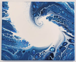 Acrylic Pouring- Waves- Sea and Space Art Class  Saturday 11.23.24 @ 1P