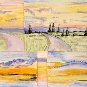 Private Acrylic and Watercolor Painting Art Class with Sarah Mon. 9.14.26 @ 4P
