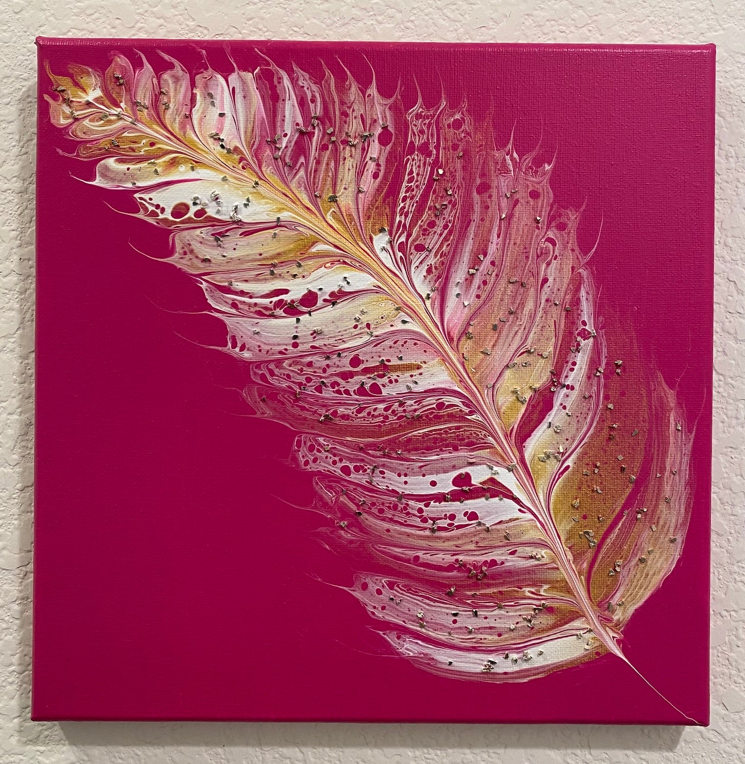 Golden Cream Feather