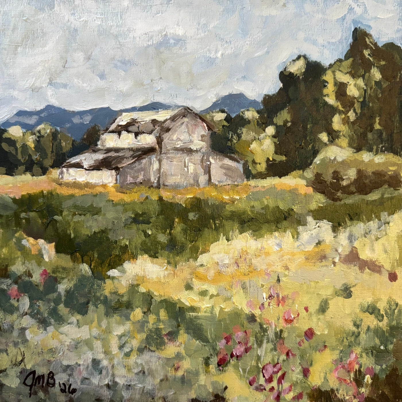 Golden Meadow Morning