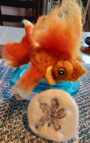 Needle-Felted Goldfish - Sat. 7.11.26 @ 10:00A