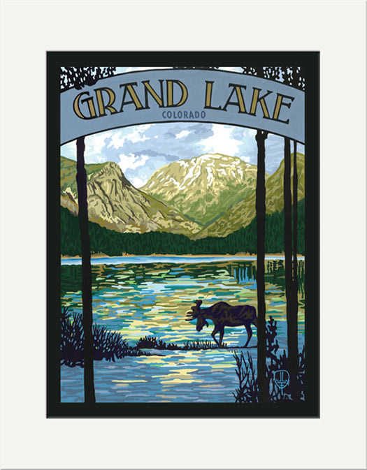 Grand Lake--Art Canvas