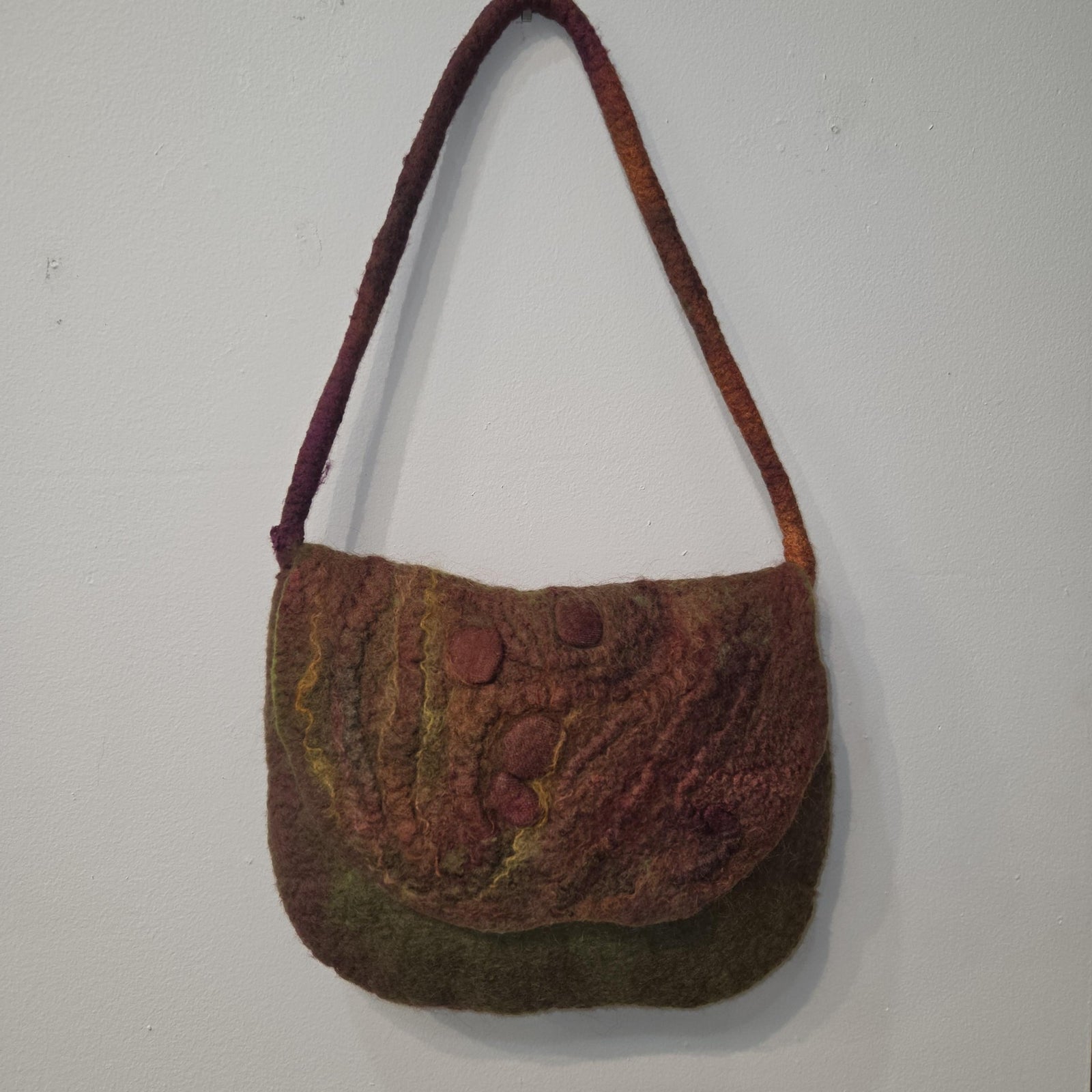 Green-Rust Purse