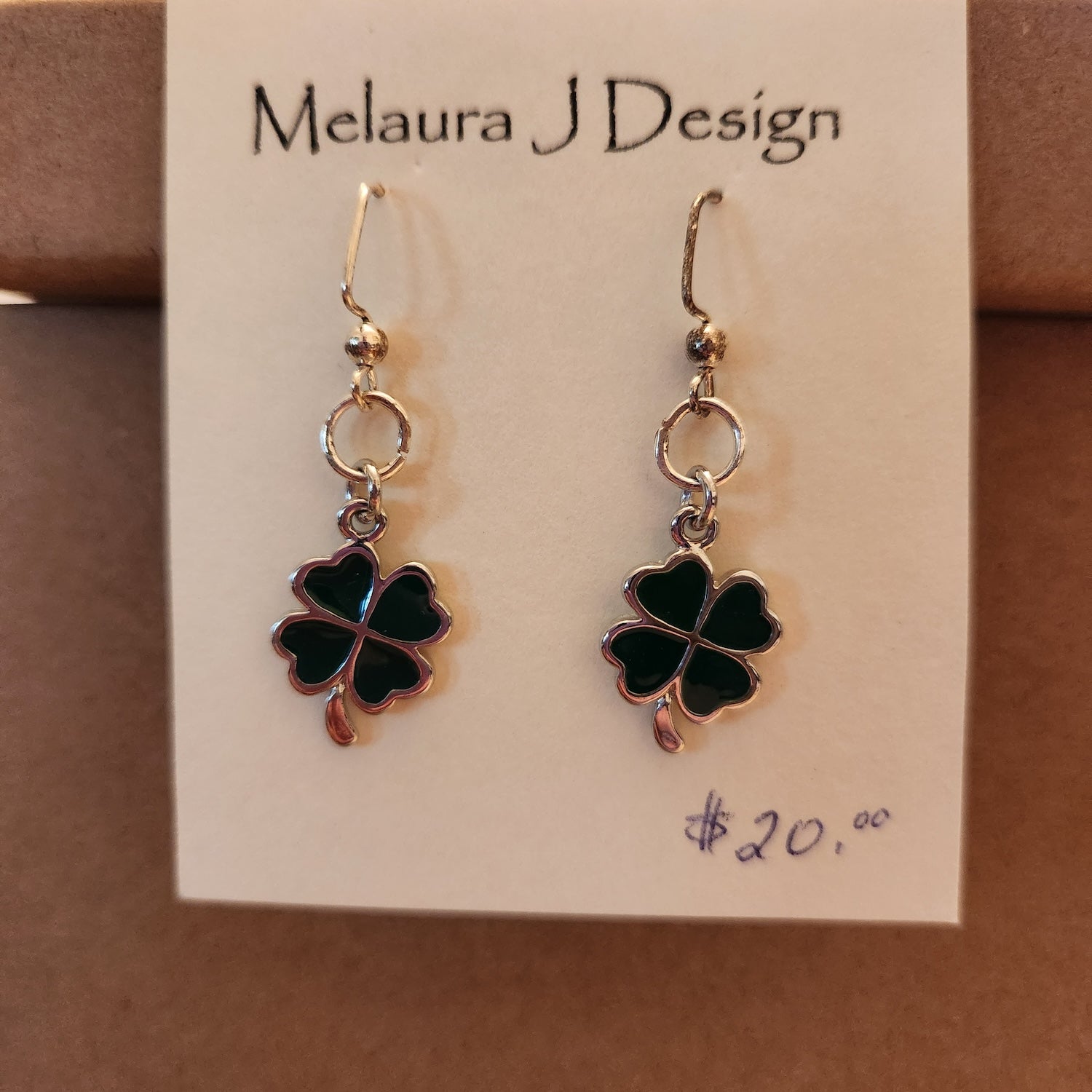 Green clover  Earrings