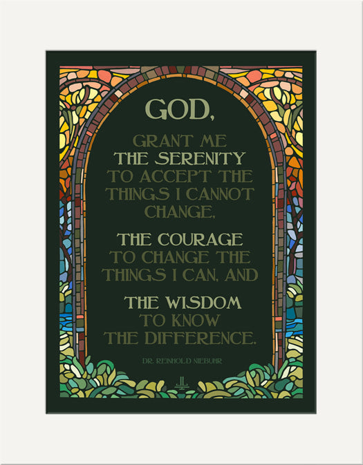 Serenity Prayer: Giclée Print