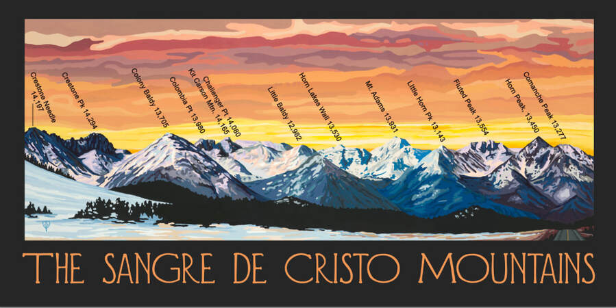 Sangre de Cristo: Giclée Prints