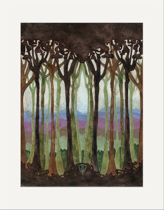 Silhouette Forest: Giclée Prints
