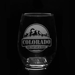 Colorado Glassware: various designs/styles available