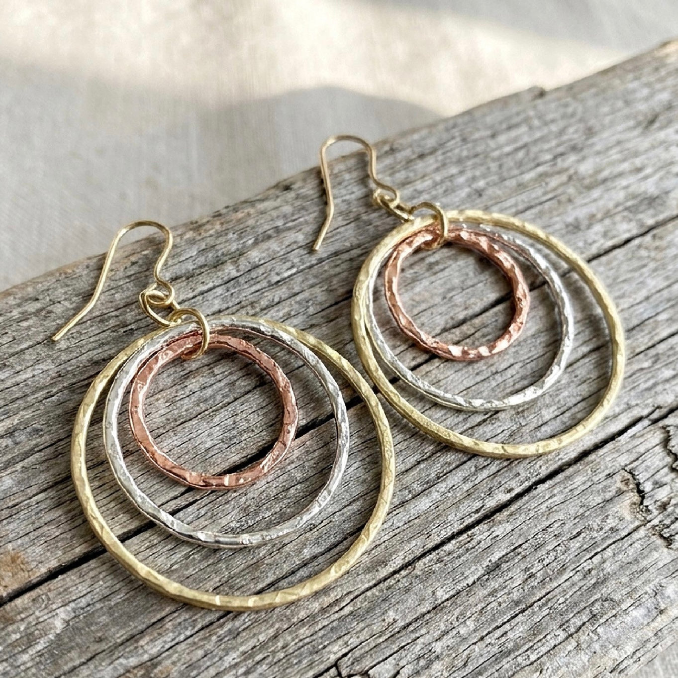 Formed in Wire, Mixed Metal Earrings- Metalsmithing Art Class Sat. 11.28.26 @ 2PM