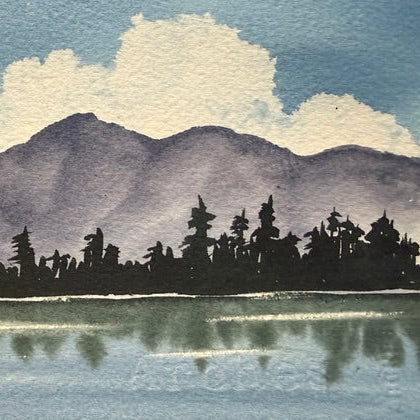 Beginner Watercolor- Colorado the great outdoors Art Class   with Deb Sun. 7.19.26 @ 1P
