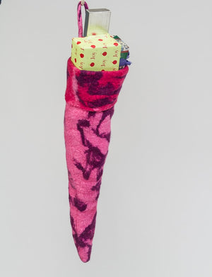 Felt Your Own Pointy Christmas Stocking, Wed. 12.17.25 @ 10A