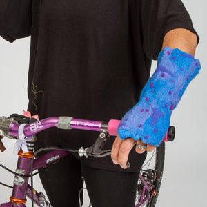 Wet-Felted Wrist Cuffs (fingerless gloves) Art Class  Wed. 9.30.26 @ 10:30A