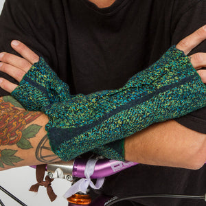 Wet-Felted Wrist Cuffs (fingerless gloves) Art Class  Wed. 9.30.26 @ 10:30A