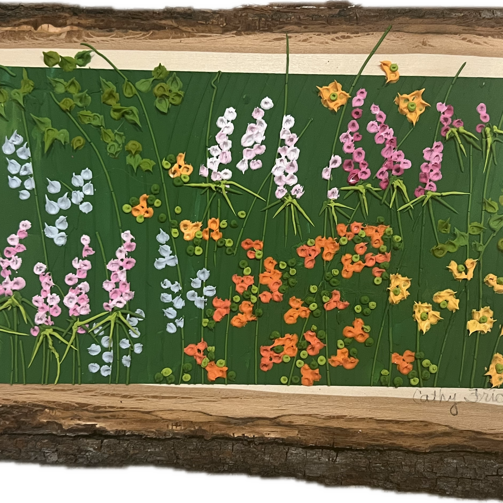 Your Garden Textured Painting Art Class  Mon. 12.8.25 @ 1P