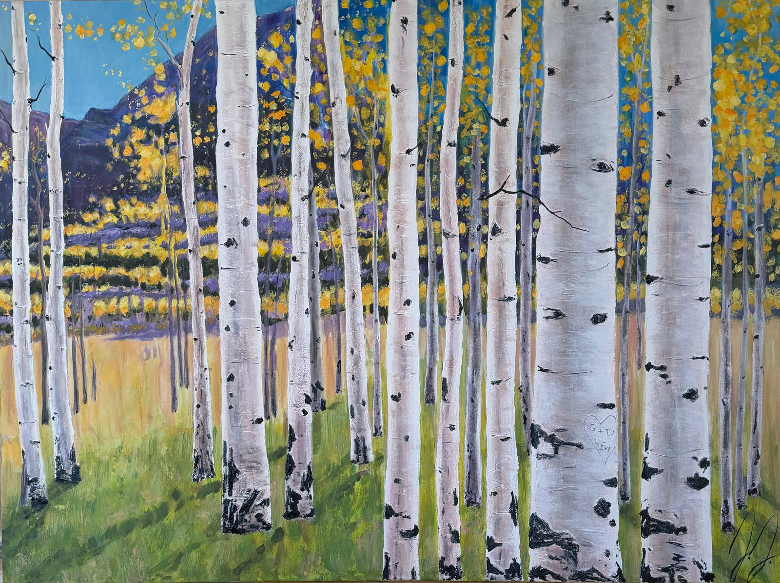 Paint the Aspens: Brushes & Blades Art Class  Sat. 1.3.26 @ 1P