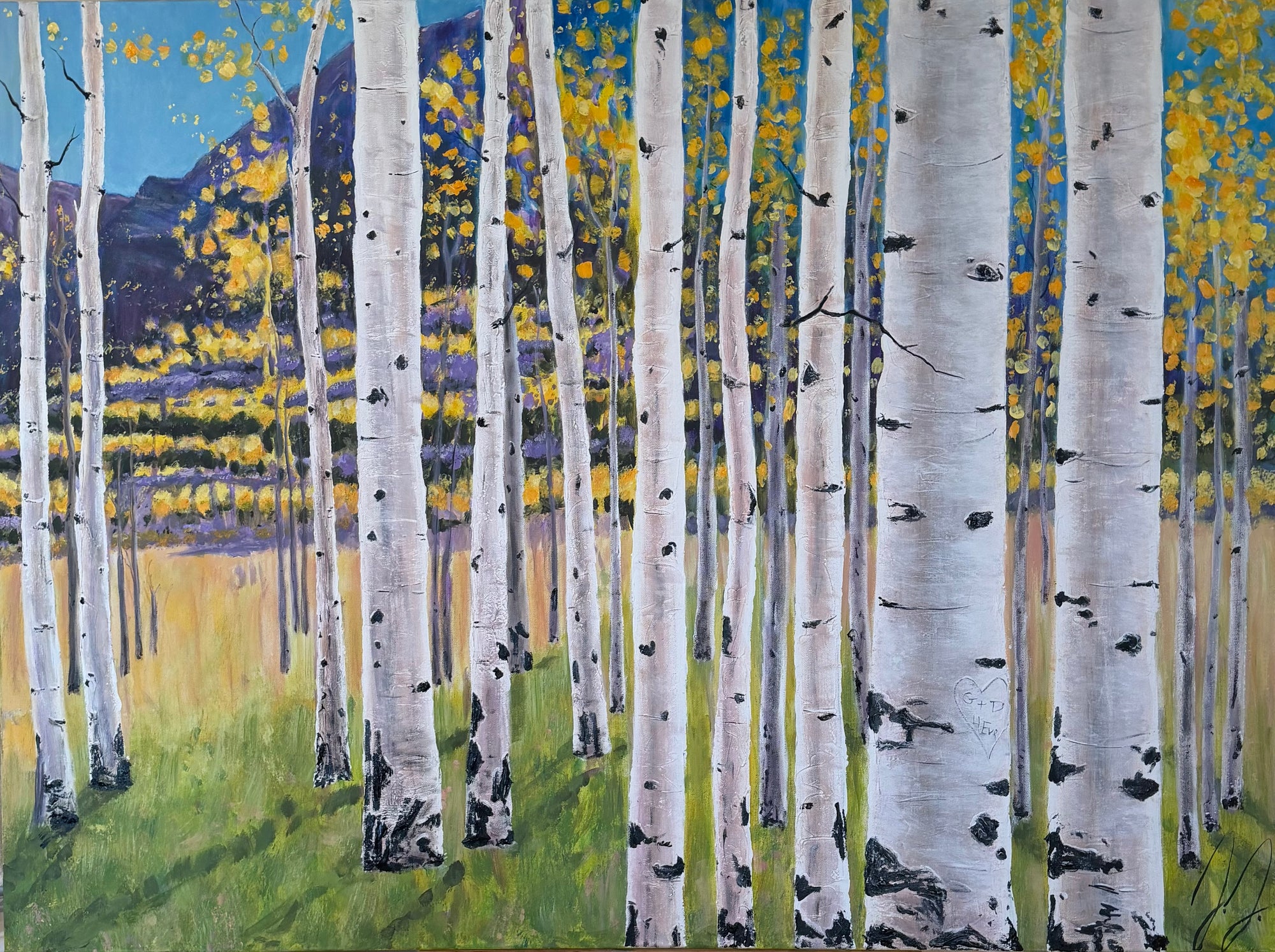 Paint the Aspens: Brushes & Blades Art Class  Sat. 1.3.26 @ 1P