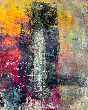 Gel Printing: Layers, Texture & Discovery Art Class Tues. 10.27.26 @4PM