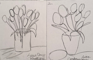 Forever in Bloom-Romantic Thick Textured Impasto Tulips Art Class Tues. 2.10.26 @ 1P