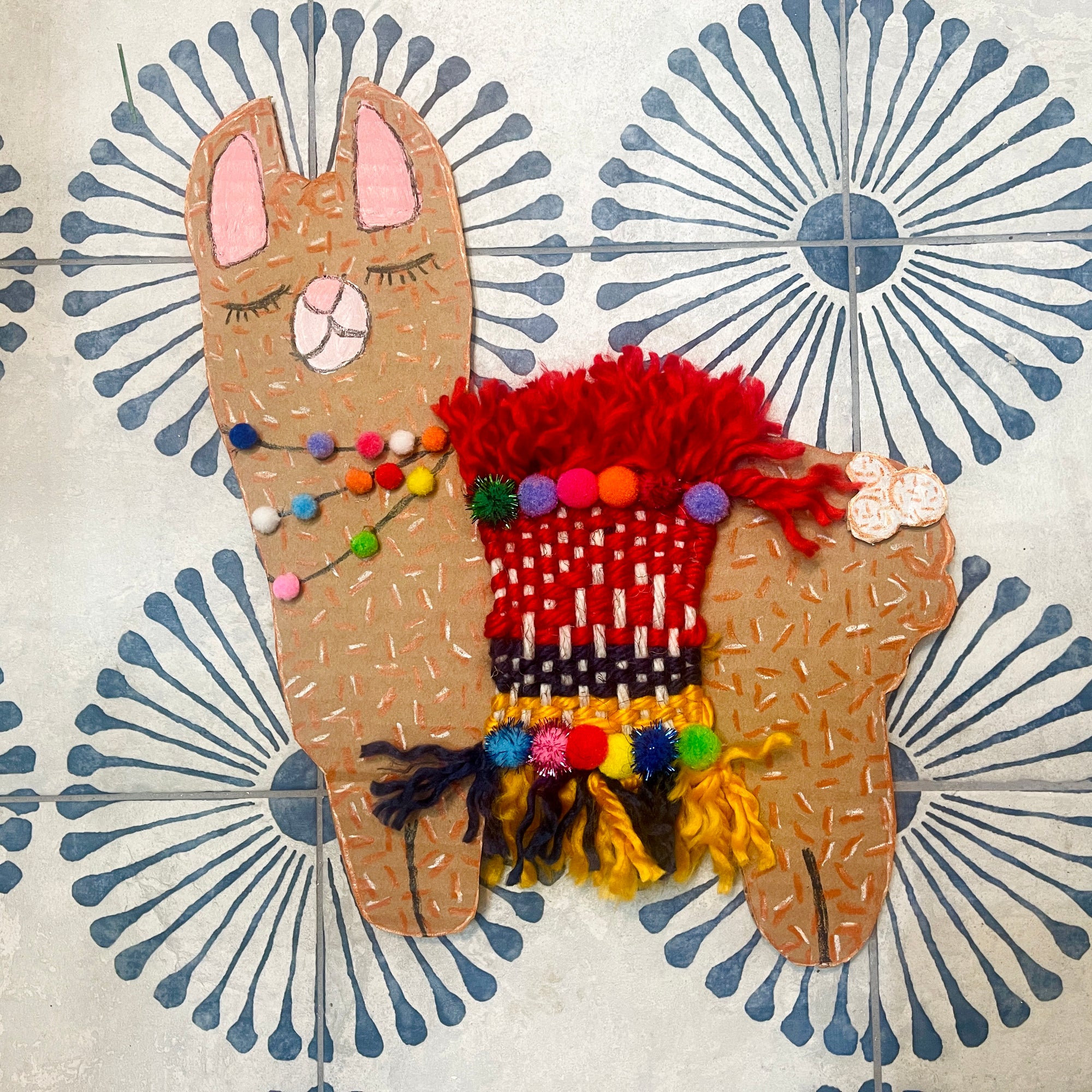 Little Llama Beginner Hand-weaving for Kids. Sun. 4.14.24 @ 2P