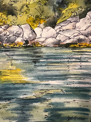 Travel Journaling Watercolor Pen & Ink 102 Art Class - Fri. 12.6.24 @ 9:45A