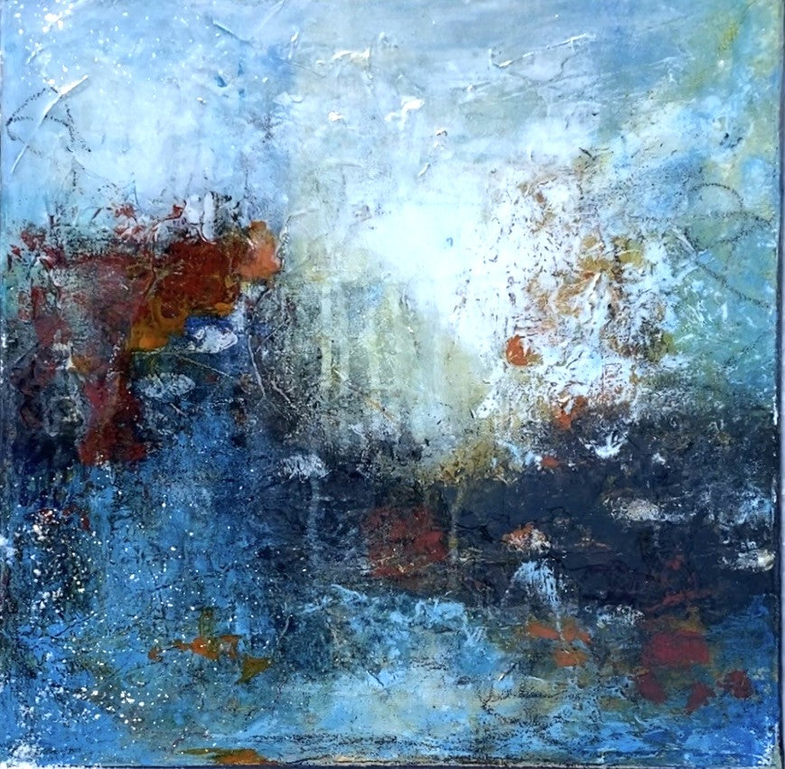 Expressive Abstract Landscape Art Class Fri. 2.20.26 @ 10A