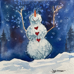 Beginner Watercolor Holiday Fun! Art Class Sun. 12.6.26 @ 1pm