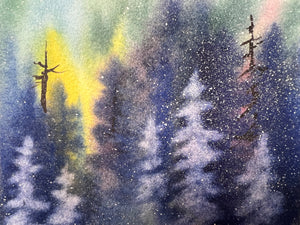 Snow Scenes and Mini Holiday Watercolor Paintings at the Gardens on Spring Creek- Sun. 11.22.26 @ 11am