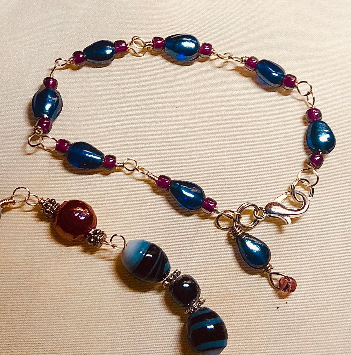 Beaded & Wire Chain Bracelet Art Class Sun. 4.16.26 @ 5:30P