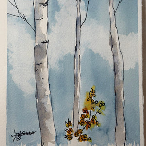 Beginner Watercolor- Colorado the great outdoors Art Class   with Deb Sun. 7.19.26 @ 1P