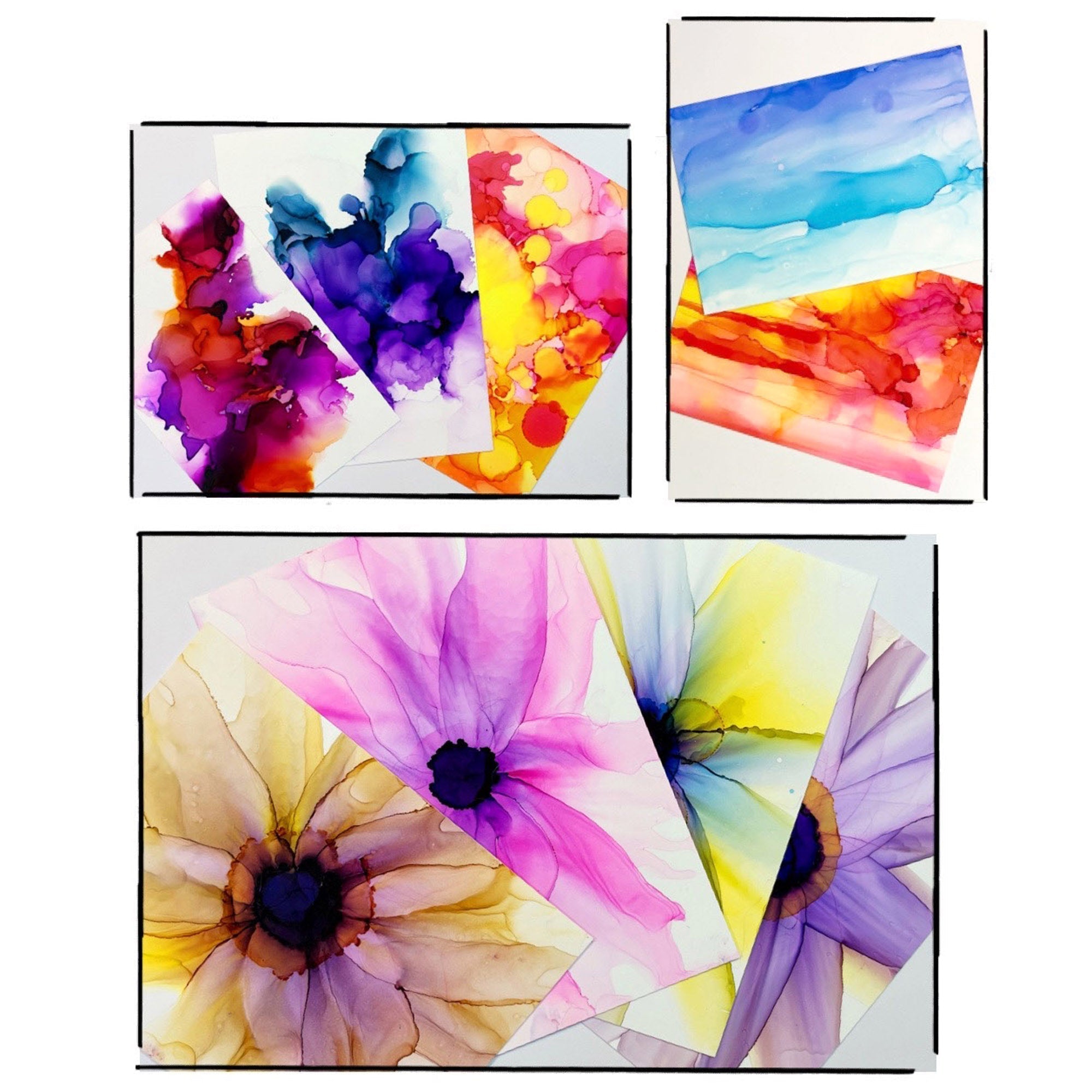 Intro to Alcohol Inks Art Class - Thurs. 4.25.24 @ 10A