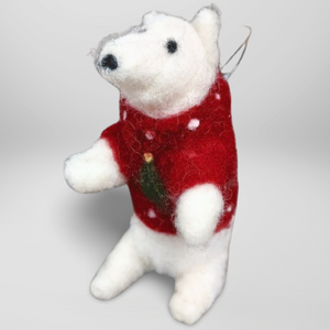 Needle-Felted Polar Bear- Sat. 12.21.24 @ 10:30 AM