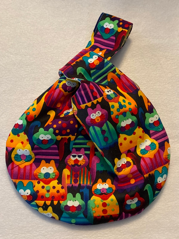 Japanese Knot Bag - Blue Moose Art Gallery