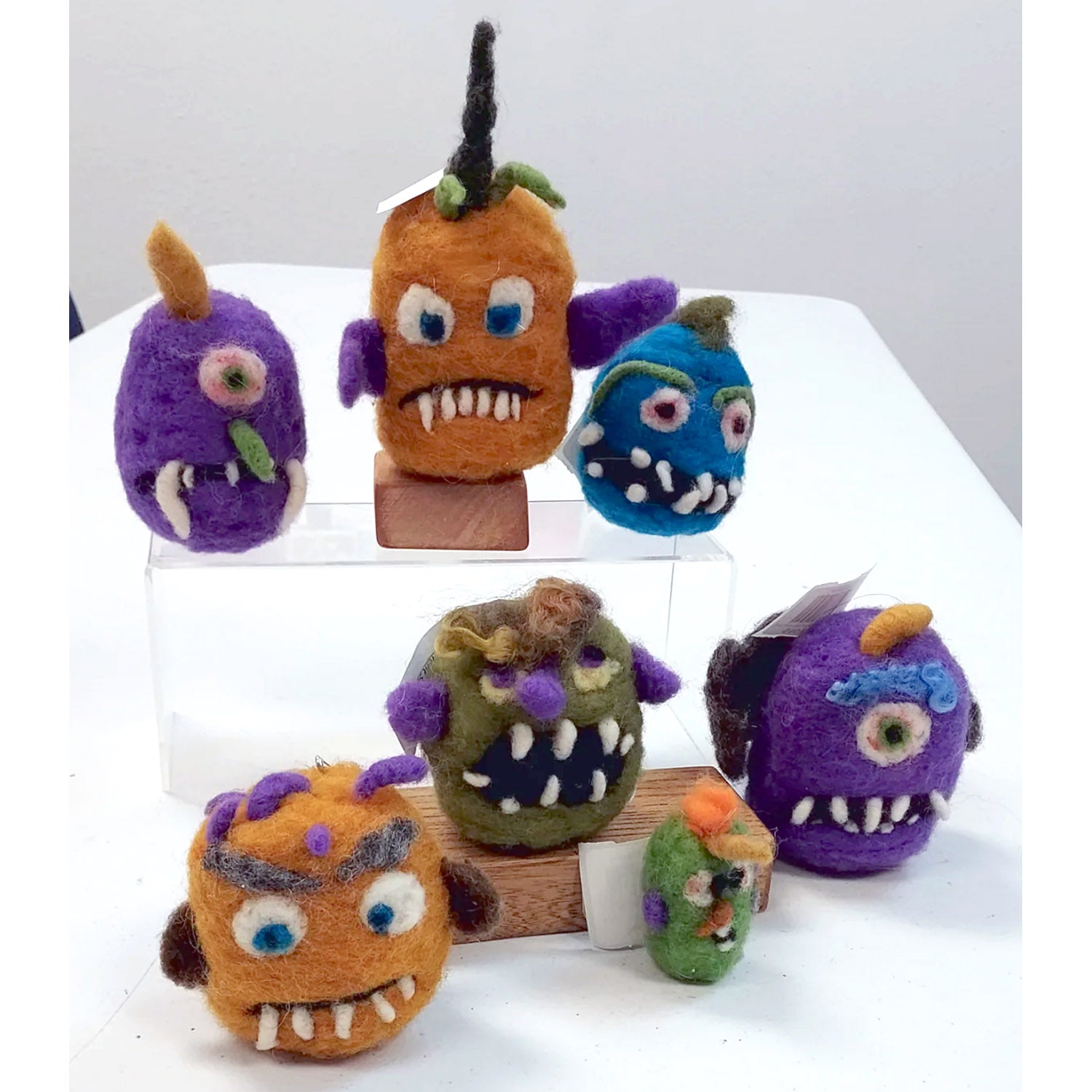Kid's Class Needle Felted Monster Thurs. 6.11.26 @ 10A