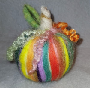 Needle-Felted Pumpkin Art Class - Sat 10.3.26 @ 10A