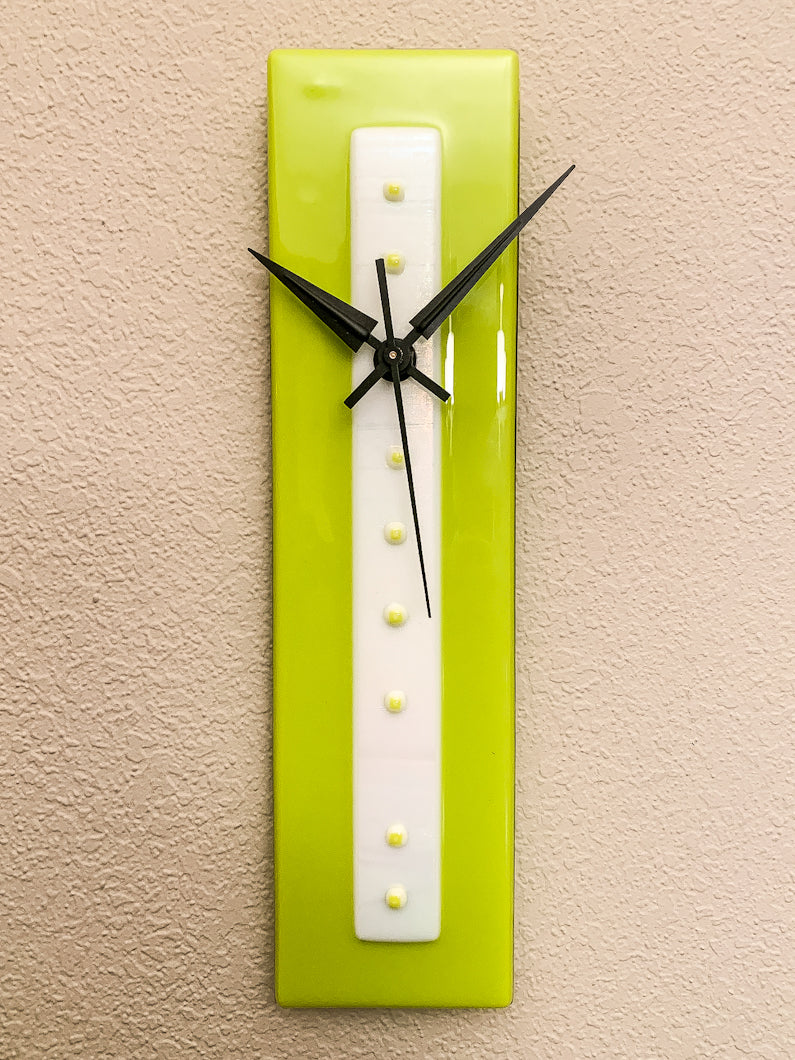 Key lime clock