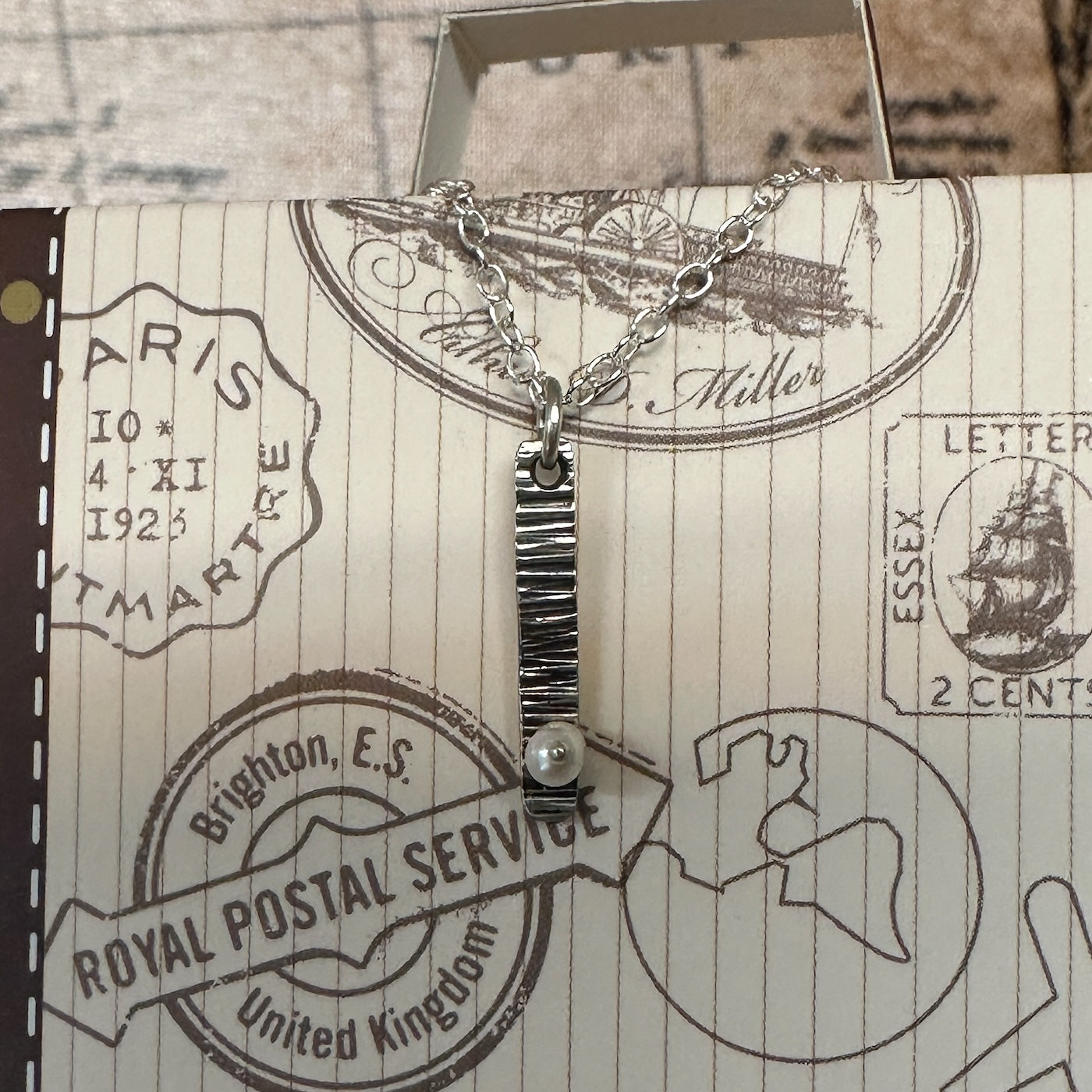 Kingston necklace- large- 1 pearl