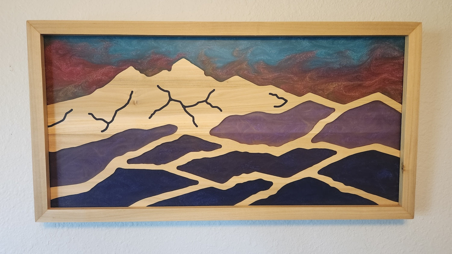 Longs Peak Purple Mountain Sunset