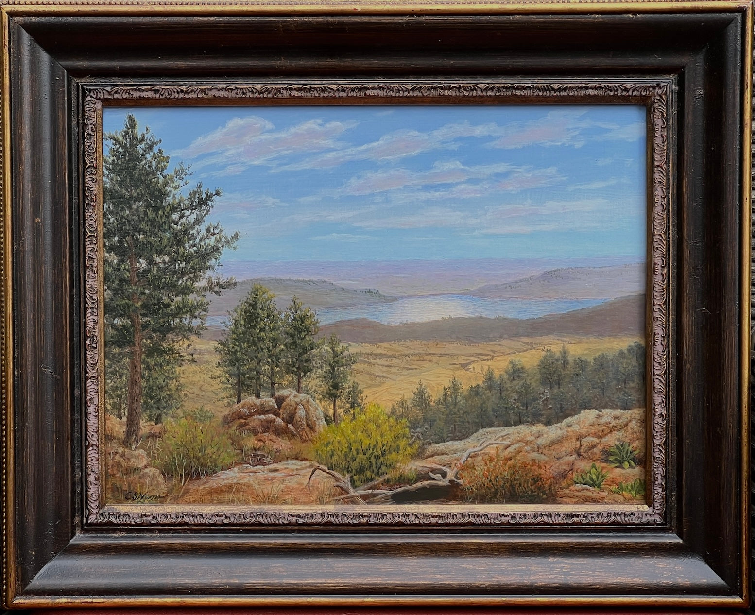 Looking East Over Horsetooth