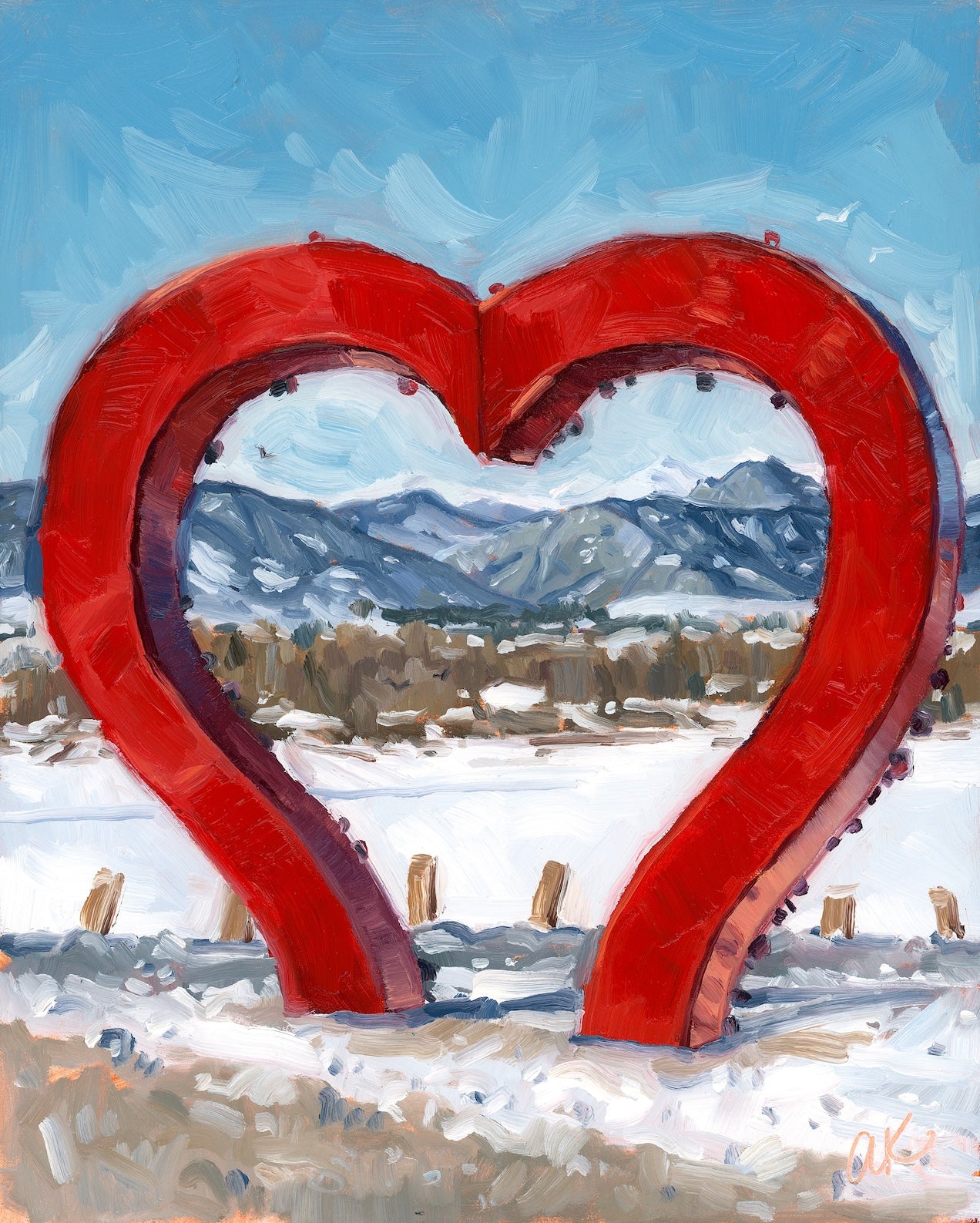 Loveland Heart - Print-on-Demand