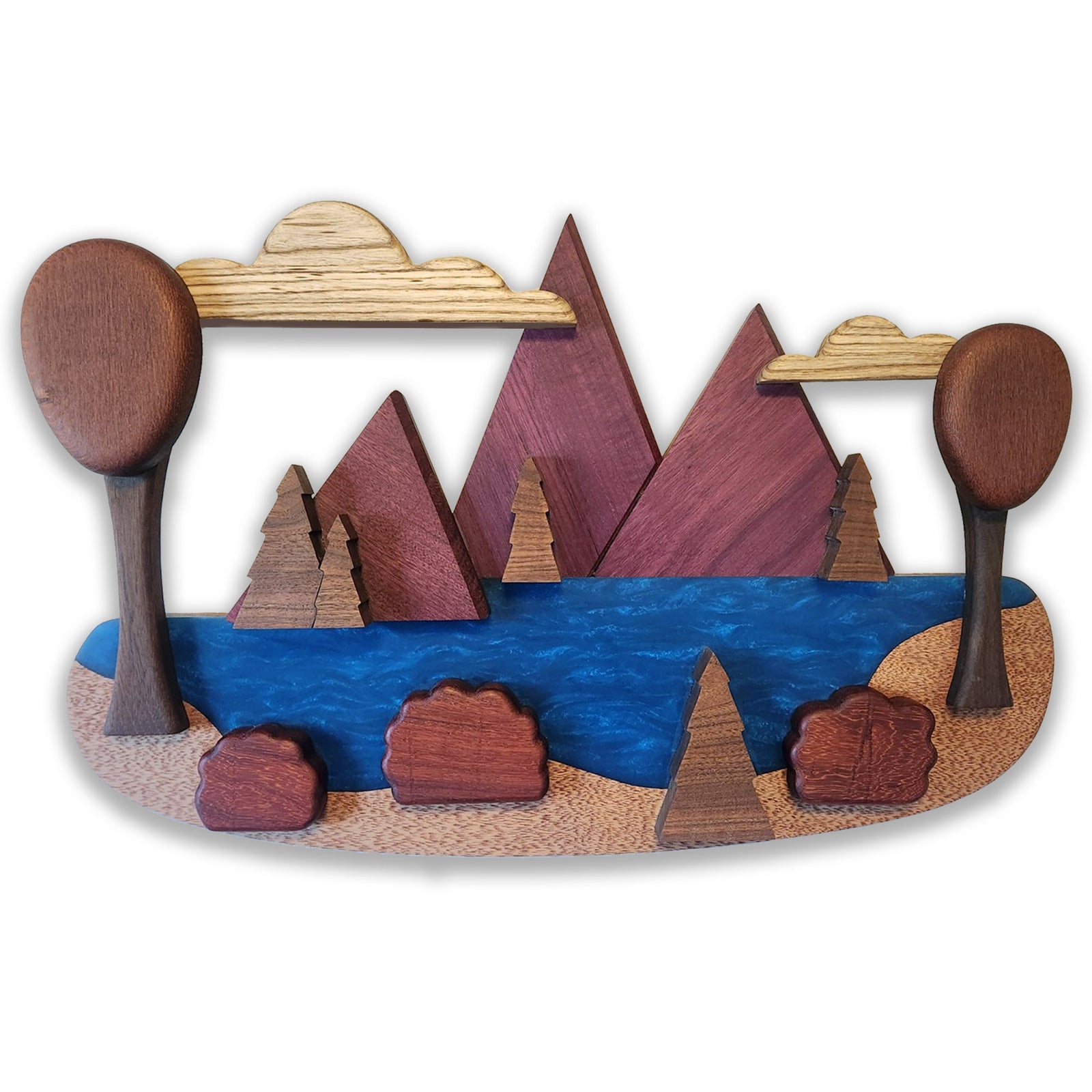 Lakeside Mountain 3d