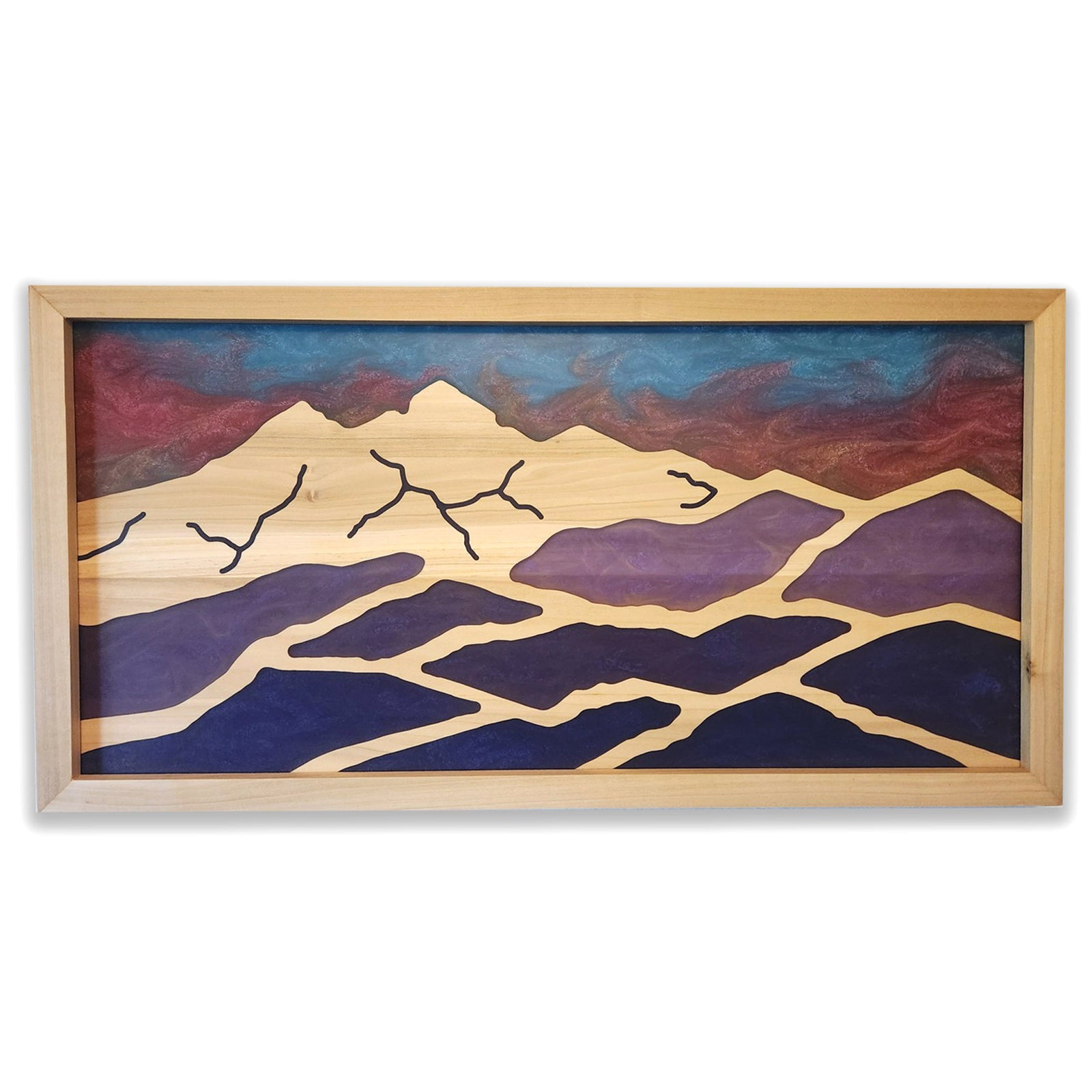 Longs Peak Purple Mountain Sunset