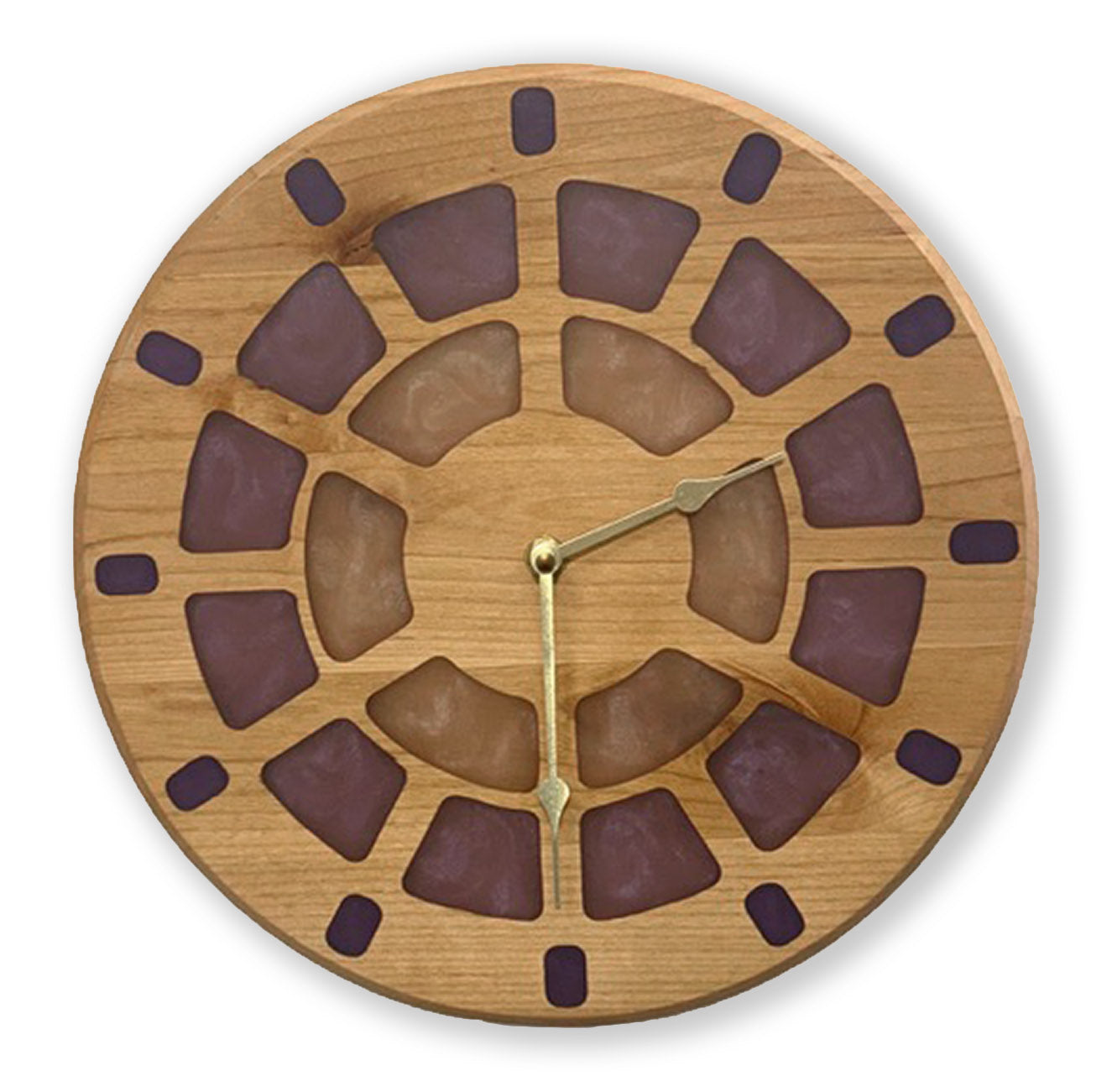 Trapezoids Wall Clock